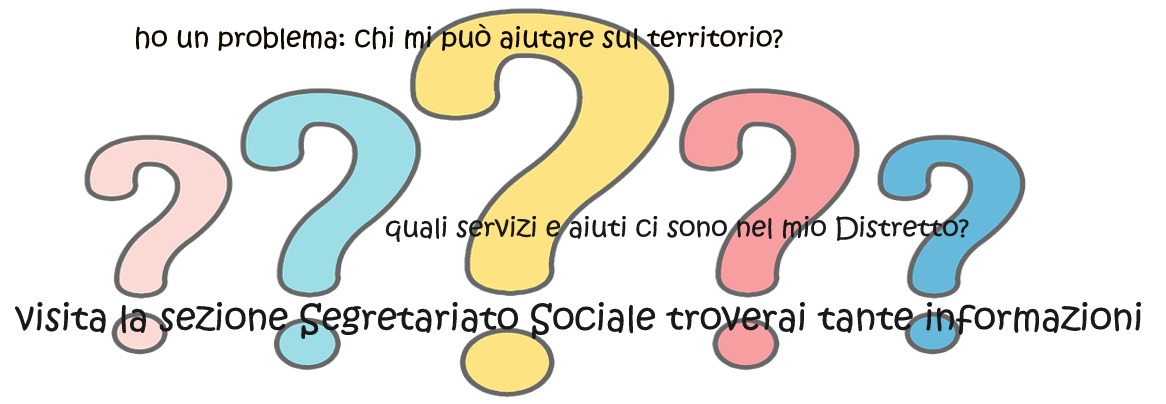 vai alla sezione Segretariato Sociale